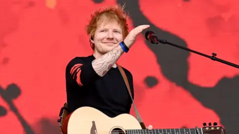 Getty Images Ed Sheeran