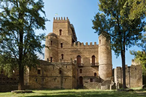 Heide Ludger Palace of Emperor Fasilides, Ethiopia