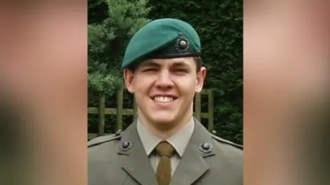 Mackie family Royal Marine Jason Mackie