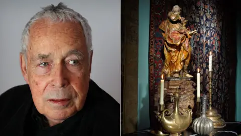 Sir Howard Hodgkin and items from his collection