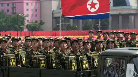 AFP North Korean military parade