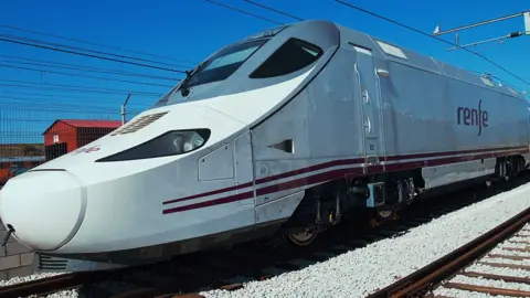 Bombardier One of Bombardier's high speed trains operating in Spain