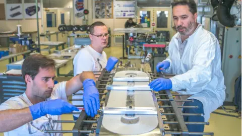 Cern Cern engineers are already building and testing prototype components capable of working at the FCC's higher energies.