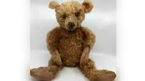 Monmouth Teddy bear found at car boot sale could sell for 6 000