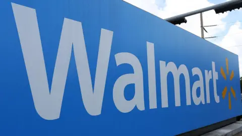 Getty Images Wal-Mart sign