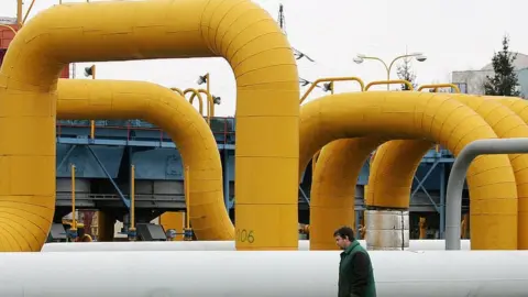 AFP Gas pipeline station in Slovakia