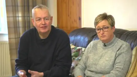 Parents of Gracie Spinks, Richard Spinks and Alison Heaton