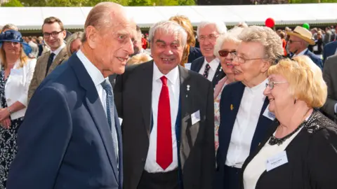 Getty Images The duke with Tony Mullins