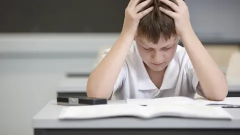 Phil Boorman Boy in exam