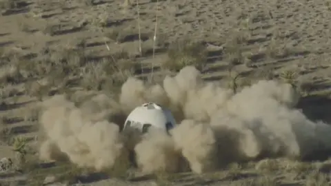 BLUE ORIGIN Landing