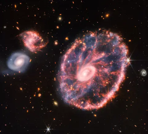 NASA/ESA/CSA/STScI/Webb ERO Production Team Cartwheel Galaxy