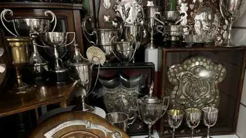 Leeds Museums and Galleries Trophy cabinet