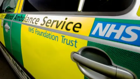 West Midlands Ambulance Service WMAS vehicle