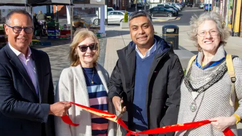 Charnwood Borough Council Ribbon cutting