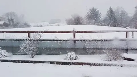 Catriona Connolly This picture postcard scene in Keady, County Armagh, was sent in by Catriona Connolly