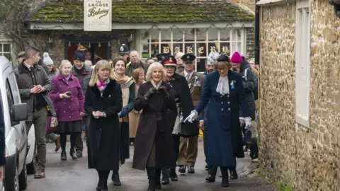 Arthur Edwards/PA Camilla on a recent visit to Lacock