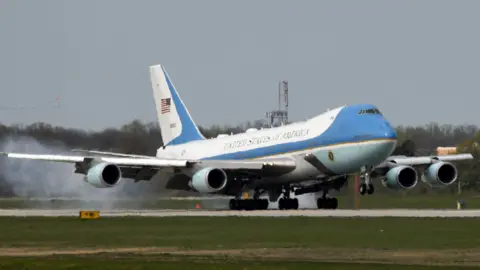 Air Force One  The White House