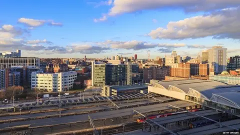 Getty Images Leeds city centre