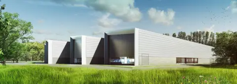 GFG Alliance Artist's impression of planned factory