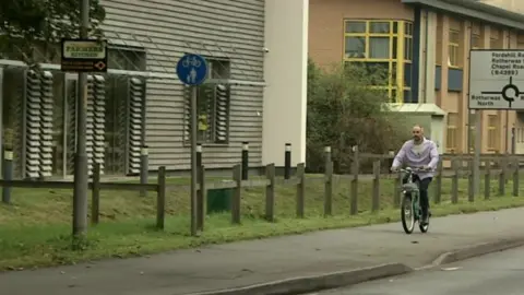 BBC Man on a bike