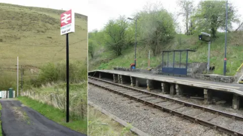 Arriva Trains Wales Wales' "quietest" station, Sugar Loaf Halt