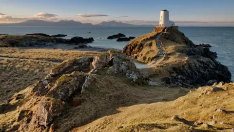 Mathew Browne Llanddwyn church by day