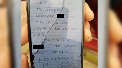 West Midlands Ambulance Service Note on phone