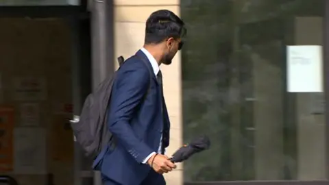 BBC Abu Kaher leaving court