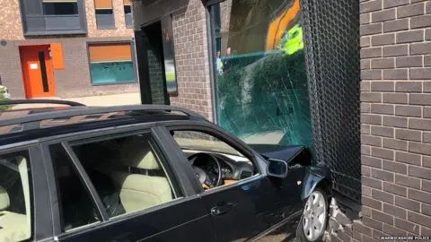Warwickshire Police Car crash