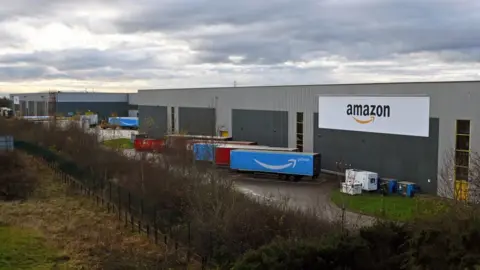 Getty Images Amazon warehouse in Dunfermline