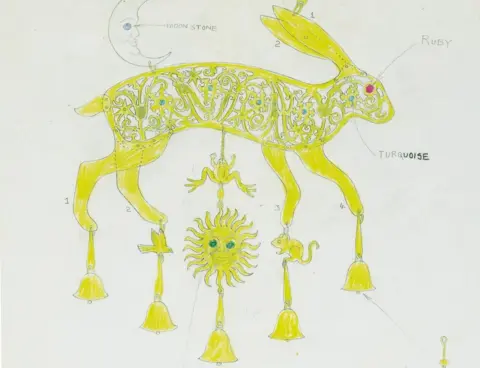 Sotheby's Golden hare sketch