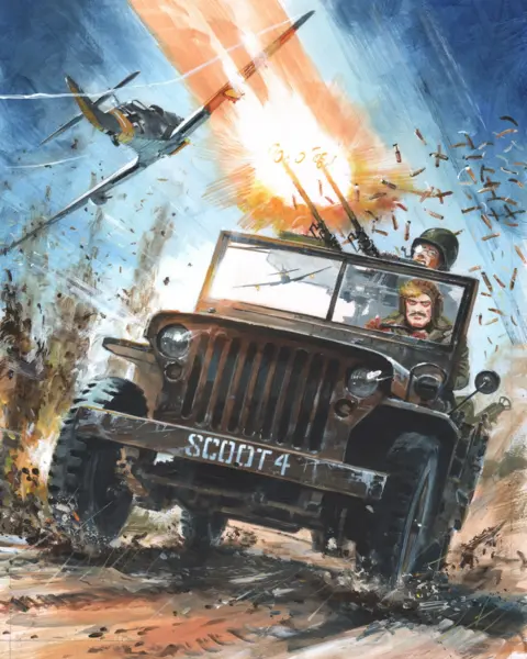 Rebellion Publishing IP Ltd Crazy Keller cover (by Keith Burns)