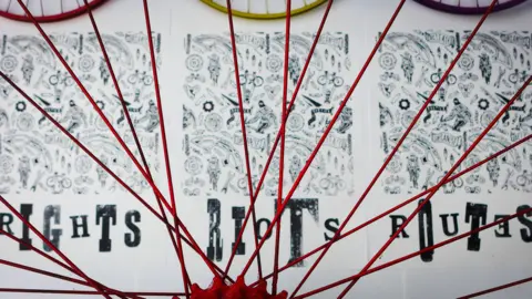 British Textile Biennial James Fox's artwork