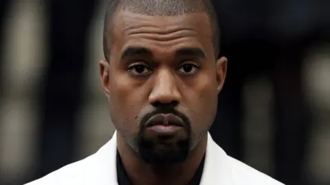 PA Media File photo of Kanye West