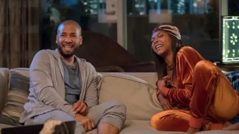 Fox Jussie Smollett and Taraji P Henson in Empire