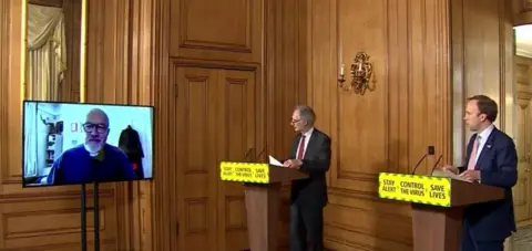 PA Media Downing Street press conference