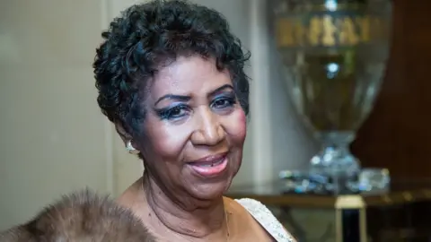 Getty Images Aretha Franklin in 2015