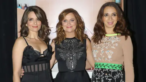 Getty Images Tina Fey, Amy Poehler and Maya Rudolph