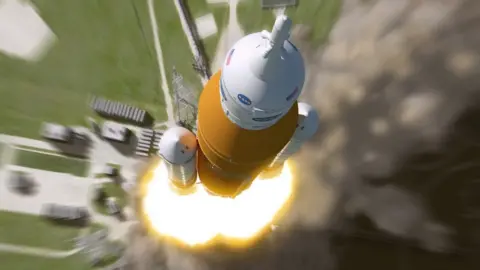 NASA SLS Artwork