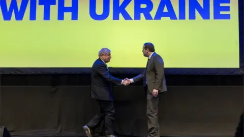 EPA Boris Johnson and Douglas ross