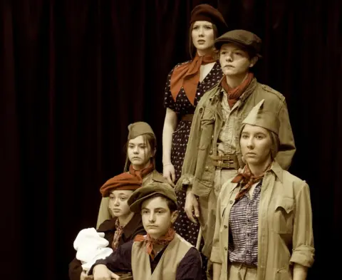 Ocho Some of the cast in Ocho