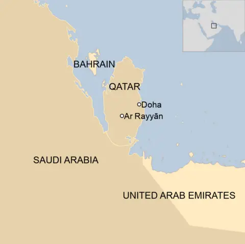 Doha map