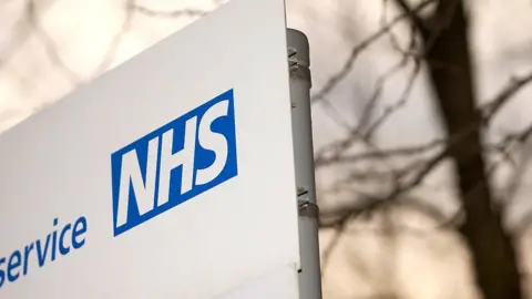 Getty Images NHS sign