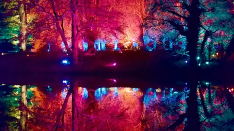 BBC Spectacle of Light at Compton Verney