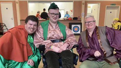 Jessica Lane / BBC James. Stephen and Shaun