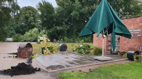 Cardiff Council  Park vandalism