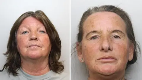 South Yorkshire Police Justine Wainwright and Penelope Brownlie