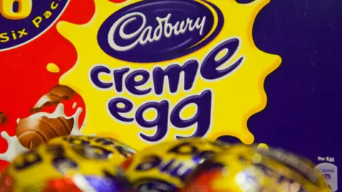 ALAMY Creme eggs