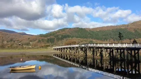 Danny Jones Penmaenpool Bridge by the George Hotel on the Mawddach