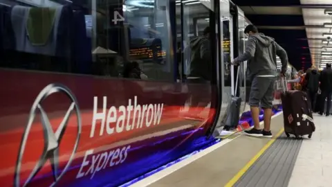 PA Heathrow Express train
